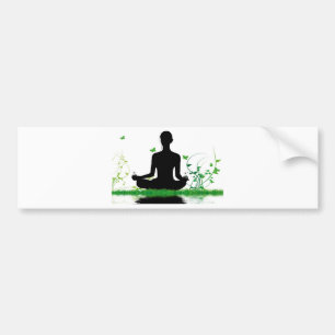 Zen attitude bumper sticker