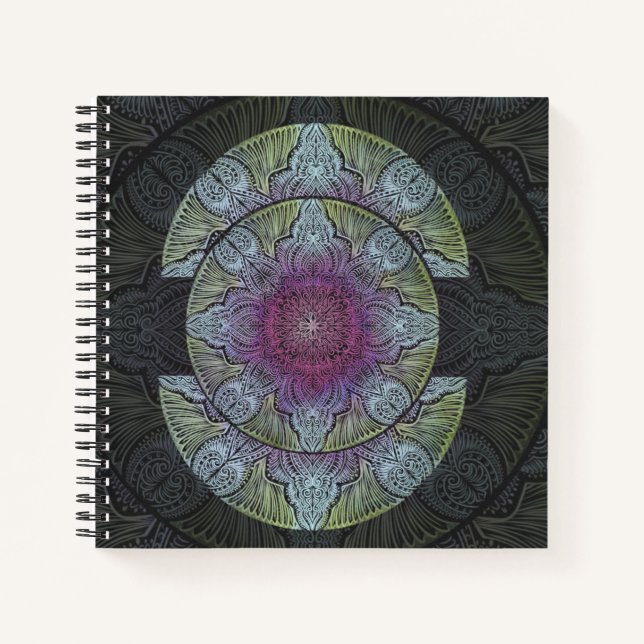 Zen Awakening, reiki, healing, chakra Notebook (Front)