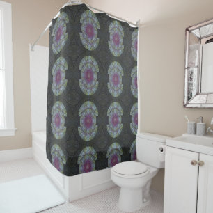 Zen Awakening, reiki, healing, chakra Shower Curtain