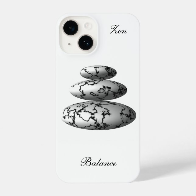 Zen Balance iPhone Case (Back)