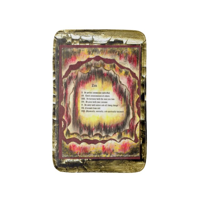 Zen Bath Mat (Front Vertical)
