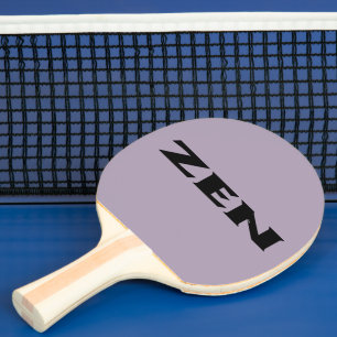 Zen black grey ping pong paddle