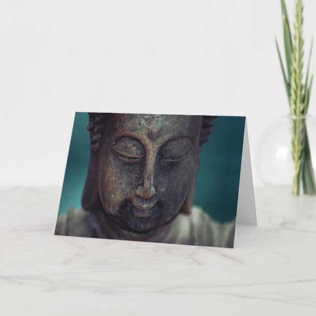 Zen buddah holiday card (Front)