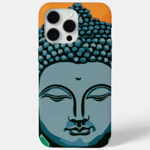 Zen Buddha Head  iPhone 15 Pro Max Case