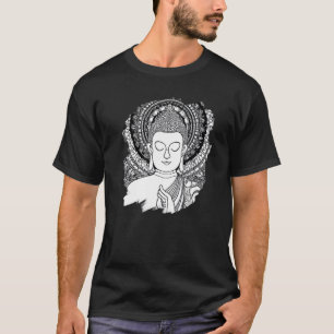 Zen Buddha Mandala Spiritual Asian Style Meditatio T-Shirt