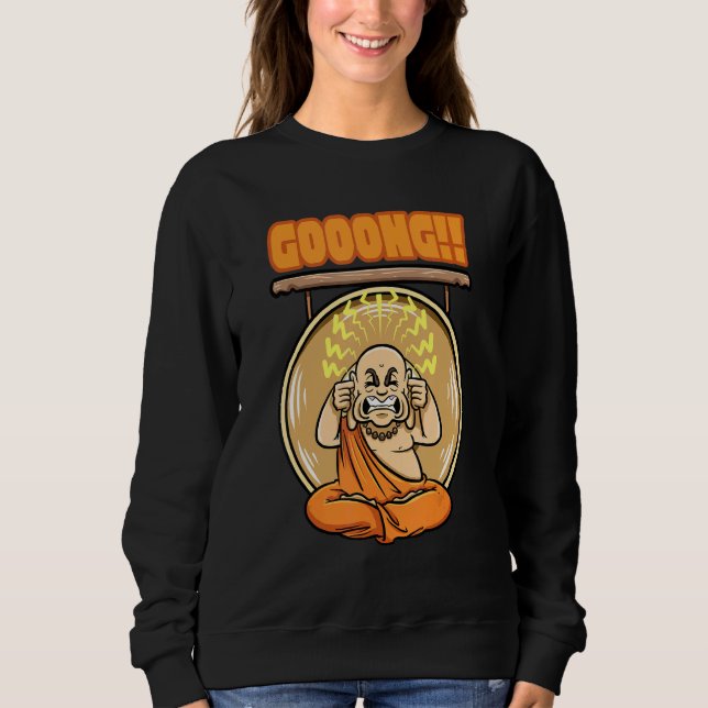 Zen Buddhism Buddha Goong Buddhist Sweatshirt (Front)