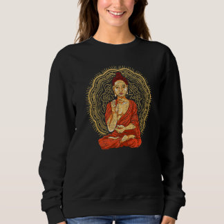 Zen Buddhism Buddhist Mandala Spiritual Meditation Sweatshirt