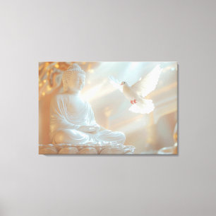 ZEN - BUDDHISM - MEDITATION CANVAS PRINT