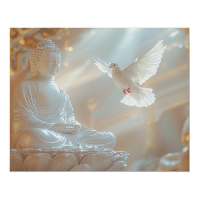 ZEN - BUDDHISM - MEDITATION POSTER (Front)