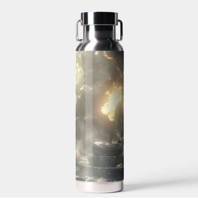 ZEN - BUDDHISM - MEDITATION WATER BOTTLE (Front)