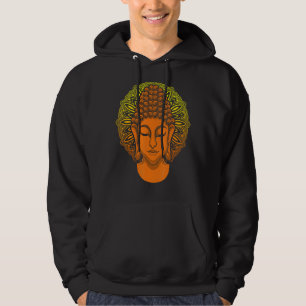 Zen Buddhist Spiritual Mantra Buddhism Mandala Bud Hoodie