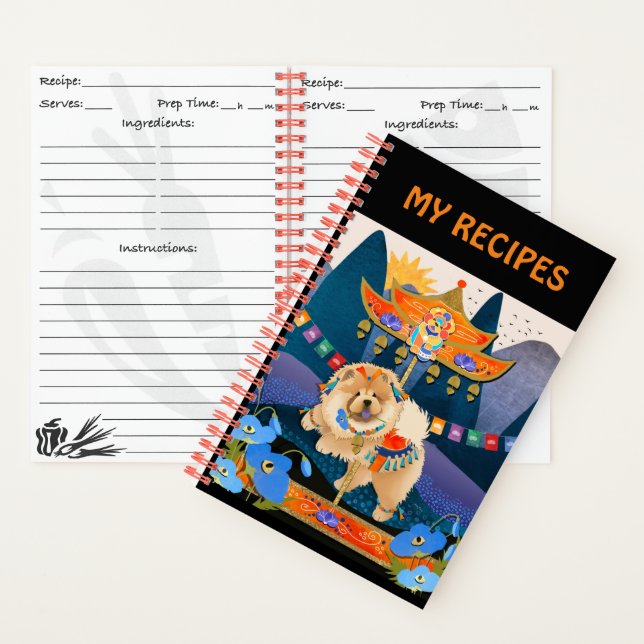 ZEN CARNIVAL  Chow -RECIPE BOOK customise (Inside)