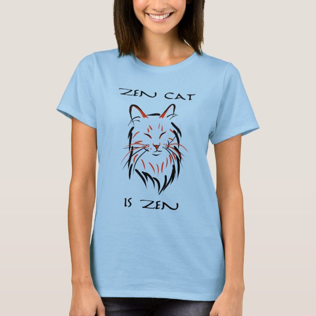 Zen Cat - T-shirt (Front)