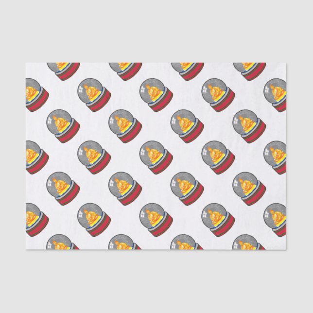 Zen Christmas Designs Tissue Paper (Front)