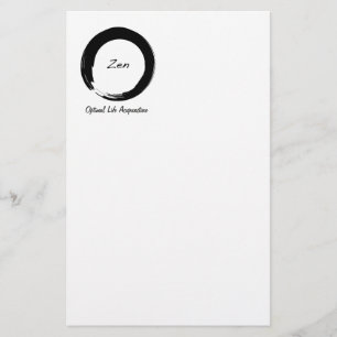 Zen Circle with logo Stationery