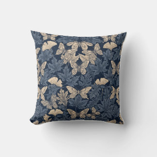 Zen Cushion - Illusion of Autumn Leaves and Butter