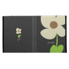 Zen Daisy Personalised iPad Caseable Folio - Grey