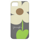 Zen Daisy Personalised iPhone 5/5S Case