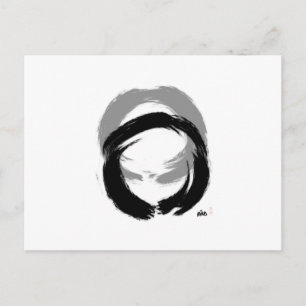 Zen Enso Postcard