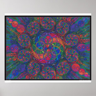 Zen Fire Elemental Print