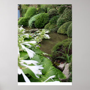 Zen Garden 1 with White border Other Posters