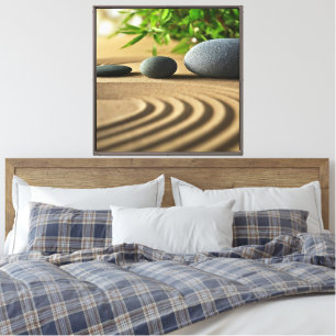 Zen Garden Art Canvas Print
