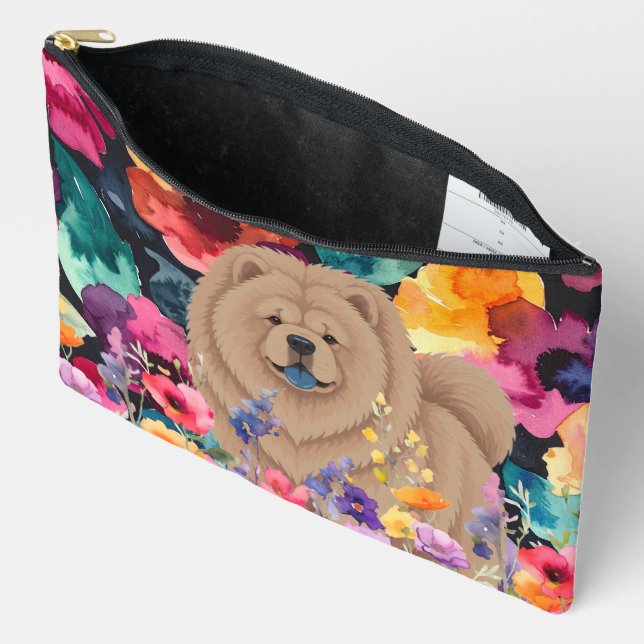 ZEN GARDEN Cinnamon Chow - Large  Accessory Pouch (Open)