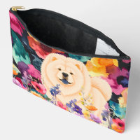 ZEN GARDEN Cream Chow - Large Accessory Pouch