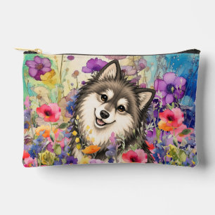 ZEN GARDEN Lapphund Sable - Small Accessory Pouch