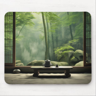 Zen Garden Tranquil Peaceful Nature Mouse Pad
