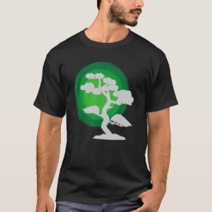 Zen Gardening Buddhist Japanese Culture Bonsai Tre T-Shirt