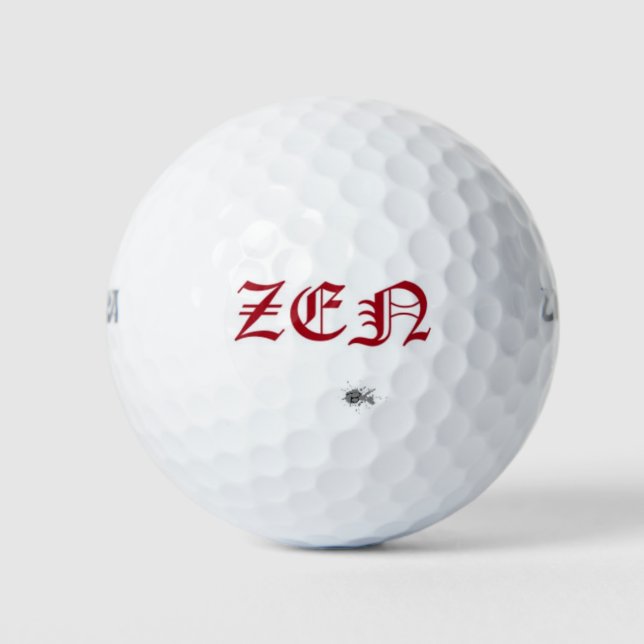 Zen Golf Balls (Front)