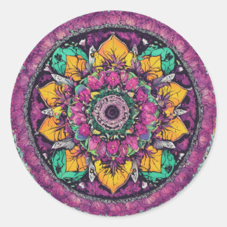 Zen Harmony Mandala Sticker