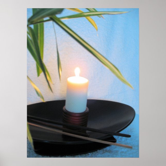 Zen healing holistic health poster (Front)