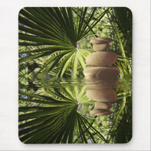 Zen in forest mouse pad