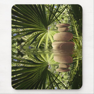 Zen in forest mouse pad