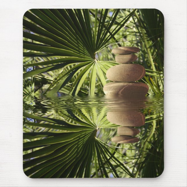 Zen in forest mouse pad (Front)