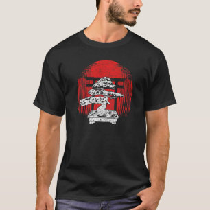 Zen Japanese Culture Gardener Buddhism Bonsai Tree T-Shirt