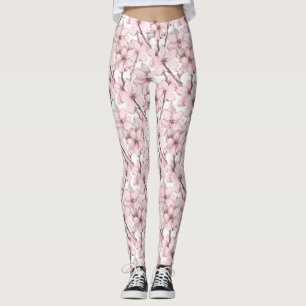 Zen Japanese Garden Blossom  Leggings