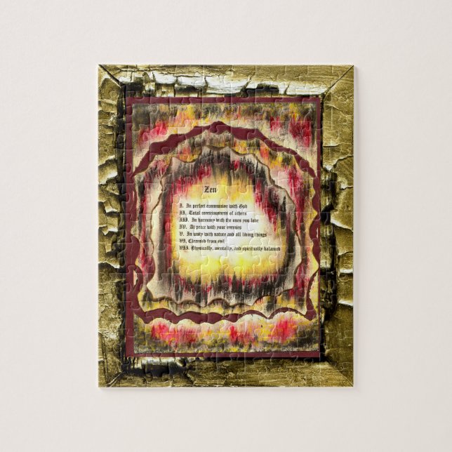 Zen Jigsaw Puzzle (Vertical)