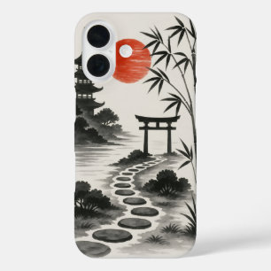 Zen Landscape Sunrise Phone Case