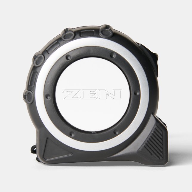 Zen line white tape measure 1 (Front)