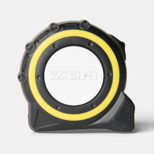 Zen line white yellow tape measure 1