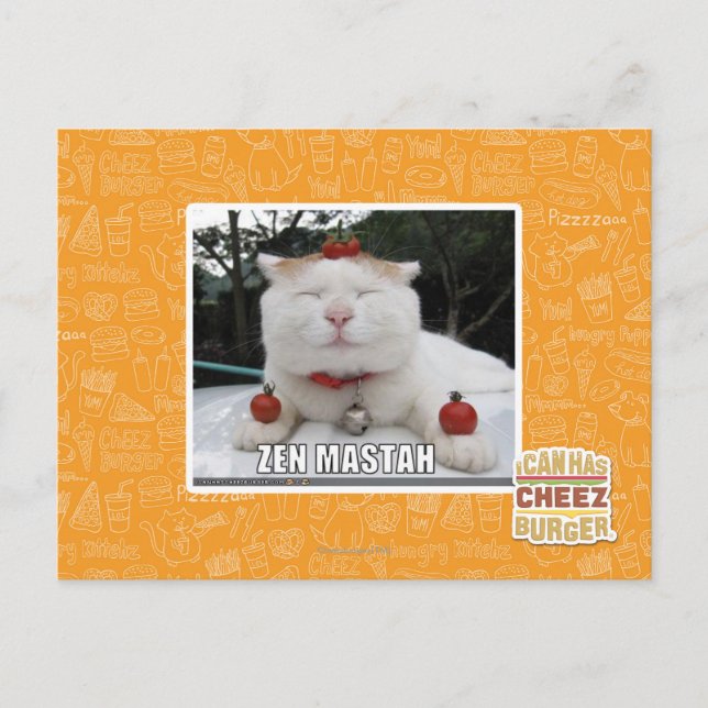 Zen Mastah Postcard (Front)