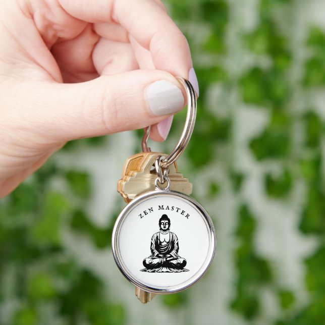Zen Master - Buddha meditation Key Ring (Hand)