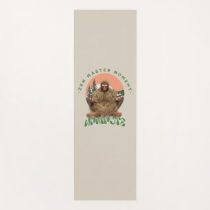 Zen Master Moment Namaste - Bigfoot Maditation Yoga Mat