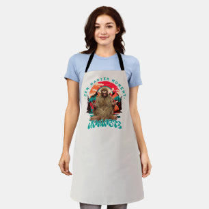 Zen Master Moment - Namaste Funny Bigfoot Apron