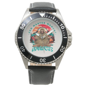 Zen Master Moment - Namaste Funny Bigfoot Watch