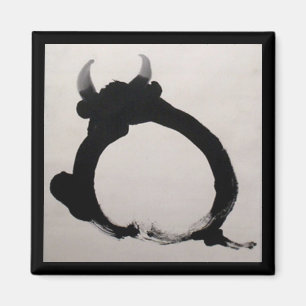 Zen meditation magnet