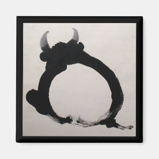 Zen meditation magnet